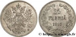 FINNLAND 25 Pennia Grand-Duché de Finlande 1916 Helsinki