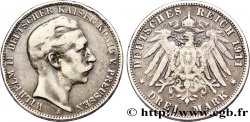 GERMANY - PRUSSIA 3 Mark Guillaume II  1911 Berlin