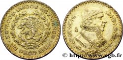 MEXIKO 1 Peso Jose Morelos y Pavon / aigle 1958 Mexico