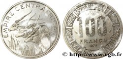 REPúBLICA CENTROAFRICANA Essai de 100 Francs “Empire Centrafricain” antilopes 1978 Paris
