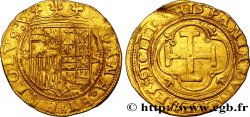 ESPAGNE - ROYAUME D ESPAGNE - JEANNE ET CHARLES 1 escudo n.d. Séville