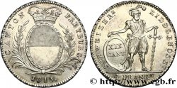 SWITZERLAND - CANTON OF FRIBOURG 4 Franken 1813 Fribourg AU