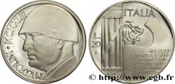 ITALIEN 20 Lire Mussolini (monnaie apocryphe) 1928 Rome - R
