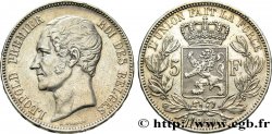 BELGIQUE 5 Francs Léopold Ier 1850
