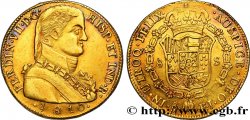 CHILI - FERDINAND VII 8 Escudos 1810 Santiago XF