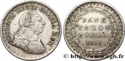 VEREINIGTEN KÖNIGREICH 3 Shillings Georges III Bank token 1811 
