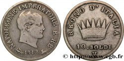 ITALIE - ROYAUME D ITALIE - NAPOLÉON Ier 10 Soldi 1812 Venise