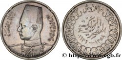 EGYPT 10 Piastres Roi Farouk AH1358 1939 