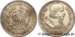 MESSICO 1 Peso Jose Morelos y Pavon / aigle 1962 Mexico