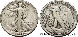 ÉTATS-UNIS D AMÉRIQUE 1/2 Dollar Walking Liberty 1944 Philadelphie