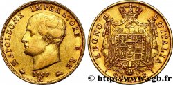 ITALIE - ROYAUME D ITALIE - NAPOLÉON Ier 40 Lires 1809 Milan TTB