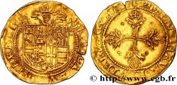 ITALIA - REINO DE NÁPOLES - CARLOS V Ducat d’or n.d. Naples MBC
