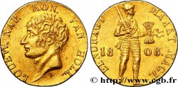 HOLLAND - KINGDOM OF HOLLAND - LOUIS NAPOLÉON Ducat d or, 1er type 1808 Utrecht XF