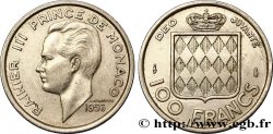 MONACO 100 Francs Rainier III / écu 1956 Paris