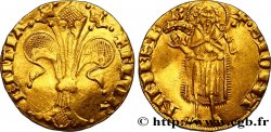 ITALIE - FLORENCE - RÉPUBLIQUE Florin d or, 10e série 1350 Florence TTB