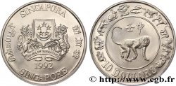 SINGAPOUR 10 Dollars année du singe 1992
