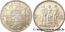 CZECHOSLOVAKIA 20 Korun Industrie, Agriculture et Commerce 1933