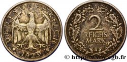 GERMANY 2 Reichsmark aigle 1925 Berlin
