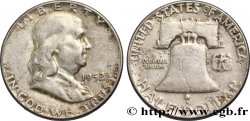UNITED STATES OF AMERICA 1/2 Dollar Benjamin Franklin 1952 Philadelphie
