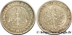 GERMANY 5 Reichsmark 1932 Stuttgart