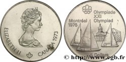 CANADA 5 Dollars Proof JO Montréal 1976 voiliers 1973 