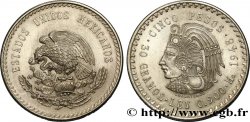 MEXIQUE 5 Pesos Buste de Cuauhtemoc 1948 Mexico