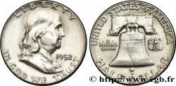 ÉTATS-UNIS D AMÉRIQUE 1/2 Dollar Benjamin Franklin 1952 Philadelphie