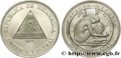 NICARAGUA 50 Cordobas Proof femme nue d’après Pietro Annigoni 1975