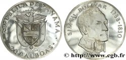 PANAMA 20 Balboas Simon Bolivar 1973  SPL