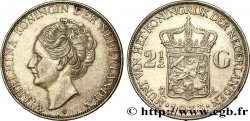 PAYS-BAS 2 1/2 Gulden Wilhelmina 1933 