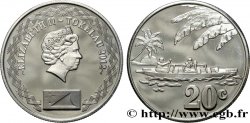 TOKELAU 20 Cents Elisabeth II / pirogue 2012 