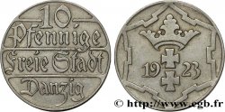 DANTZIG - VILLE LIBRE DE DANTZIG 10 Pfennig 1923 Berlin