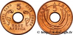 AFRIQUE DE L EST 5 Cents frappe post-indépendance 1964 Heaton