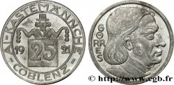 ALLEMAGNE - Notgeld 25 Pfennig Coblence (Coblenz) Al-Kastemännche 1918
