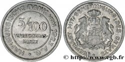 ALLEMAGNE - Notgeld 5/100 Mark Hamburgische Bank von 1923 1923