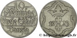 DANTZIG - VILLE LIBRE DE DANTZIG 10 Pfennig 1923 Berlin