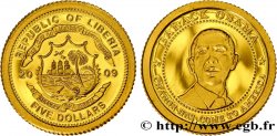 LIBERIA 25 Dollars Proof Barack Obama 2009 