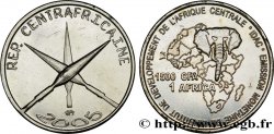 REPúBLICA CENTROAFRICANA 1500 Francs CFA lances croisées 2005 