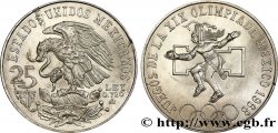 MEXIQUE 25 Pesos Jeux Olympiques de Mexico 1968 Mexico