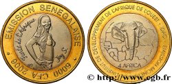 SÉNÉGAL 6000 Francs CFA femme africaine 2006