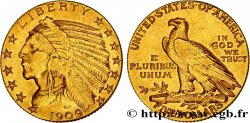 VEREINIGTE STAATEN VON AMERIKA 5 Dollars or  Indian Head  1909 Philadelphie