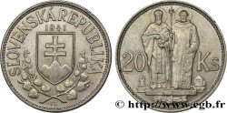 SLOVAKIA 20 Korun St Cyril et St Méthode 1941