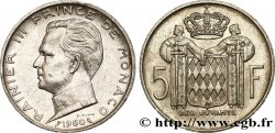 MONACO 5 Francs Rainier III 1960 Paris