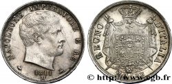 ITALIA - REINO DE ITALIA - NAPOLEóNE I 2 Lire 1811 Milan EBC