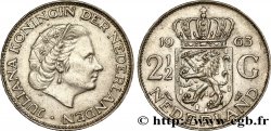 PAYS-BAS 2 1/2 Gulden Juliana 1963 Utrecht