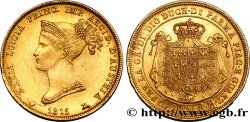 ITALIA - DUCADO DE PARMA PIACENZA Y GUASTALLA - MARÍA LUISA DE AUSTRIA 40 Lire 1815 Milan MBC+/EBC