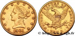 UNITED STATES OF AMERICA 10 Dollars or Liberty 1901 San Francisco