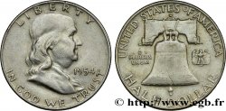 ESTADOS UNIDOS DE AMÉRICA 1/2 Dollar Benjamin Franklin 1954 Denver