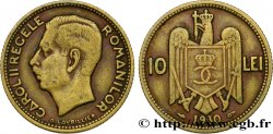 ROUMANIE 10 Lei Charles II 1930 Paris