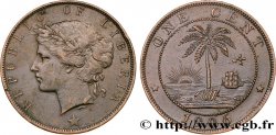 LIBERIA 1 Cent 1906 Heaton
